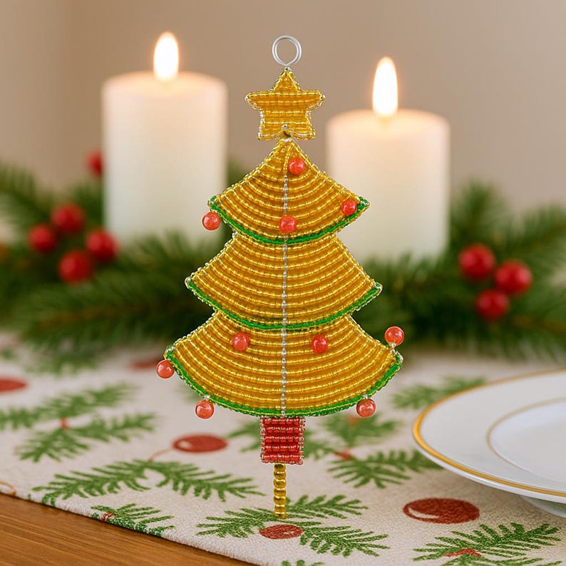 Beadworx Christmas Tree Ornament - Thumbnail 3