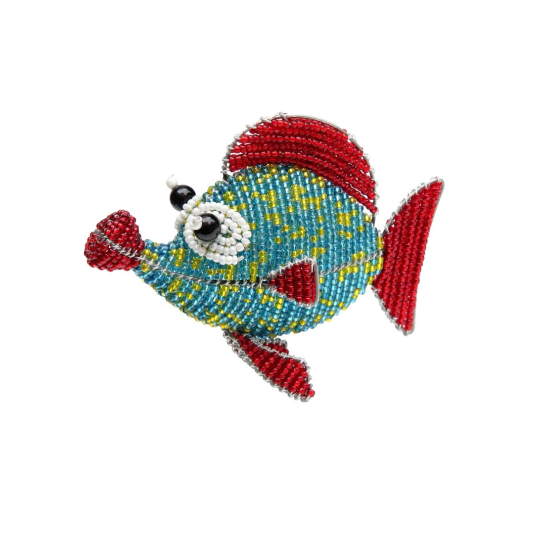 Button Fish - Etsy