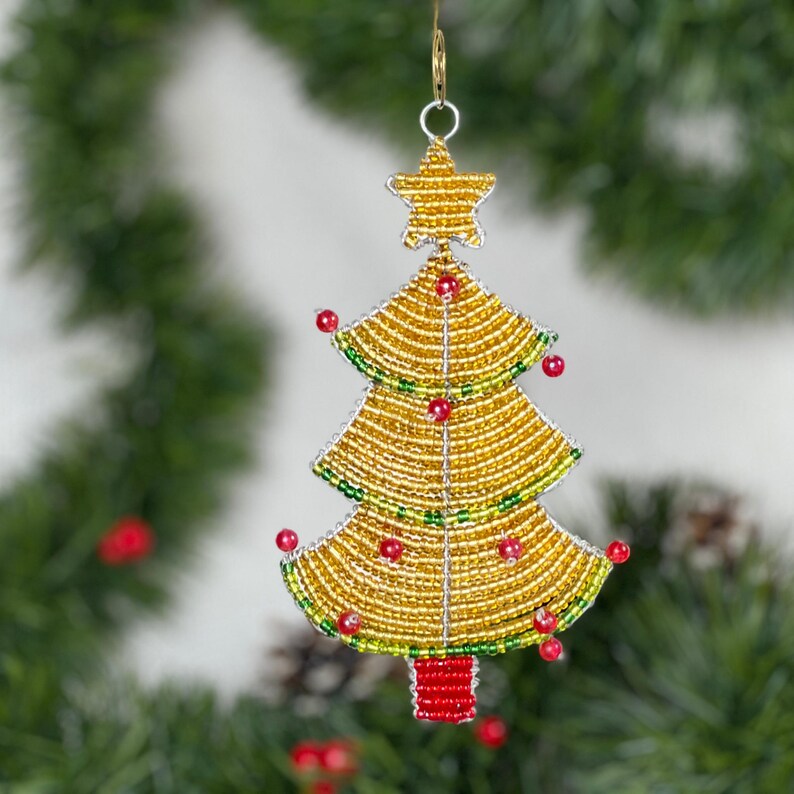Beadworx Christmas Tree Ornament
