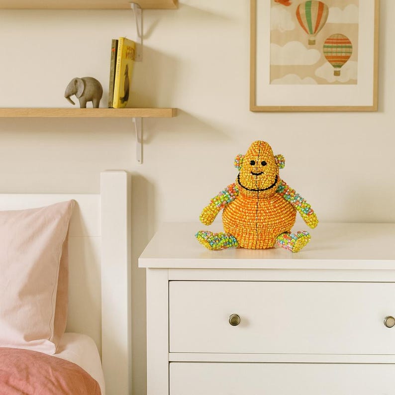 Beadworx Monkey Lamp