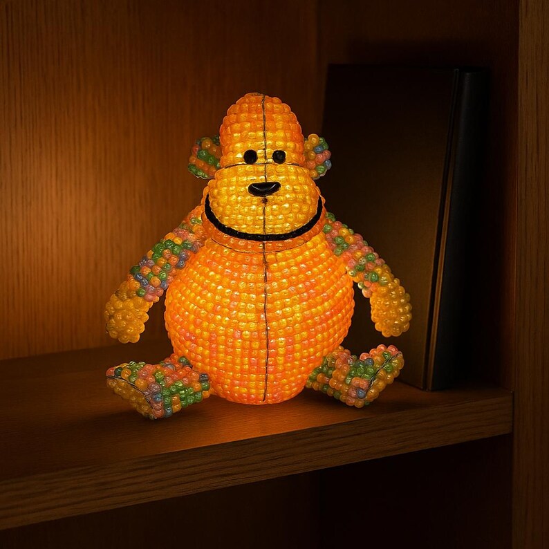 Beadworx Monkey Lamp - Thumbnail 3