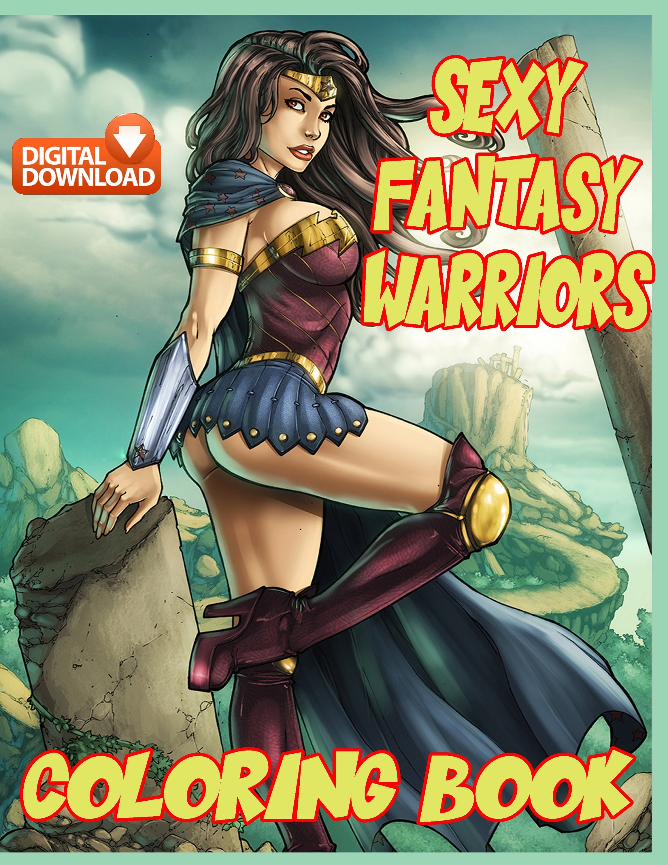 Sexy Warrior Princess Porn - Sexy Warrior Art - Etsy