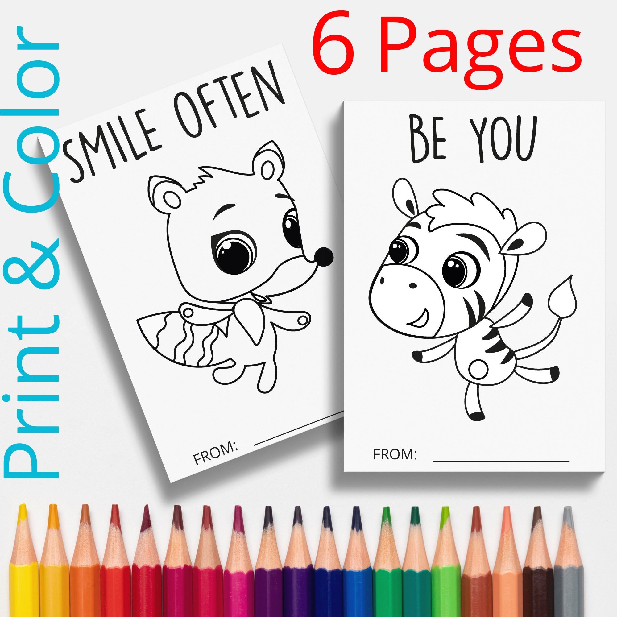 Printable Animal Coloring Pages for Kids, Coloring for Kids ...
