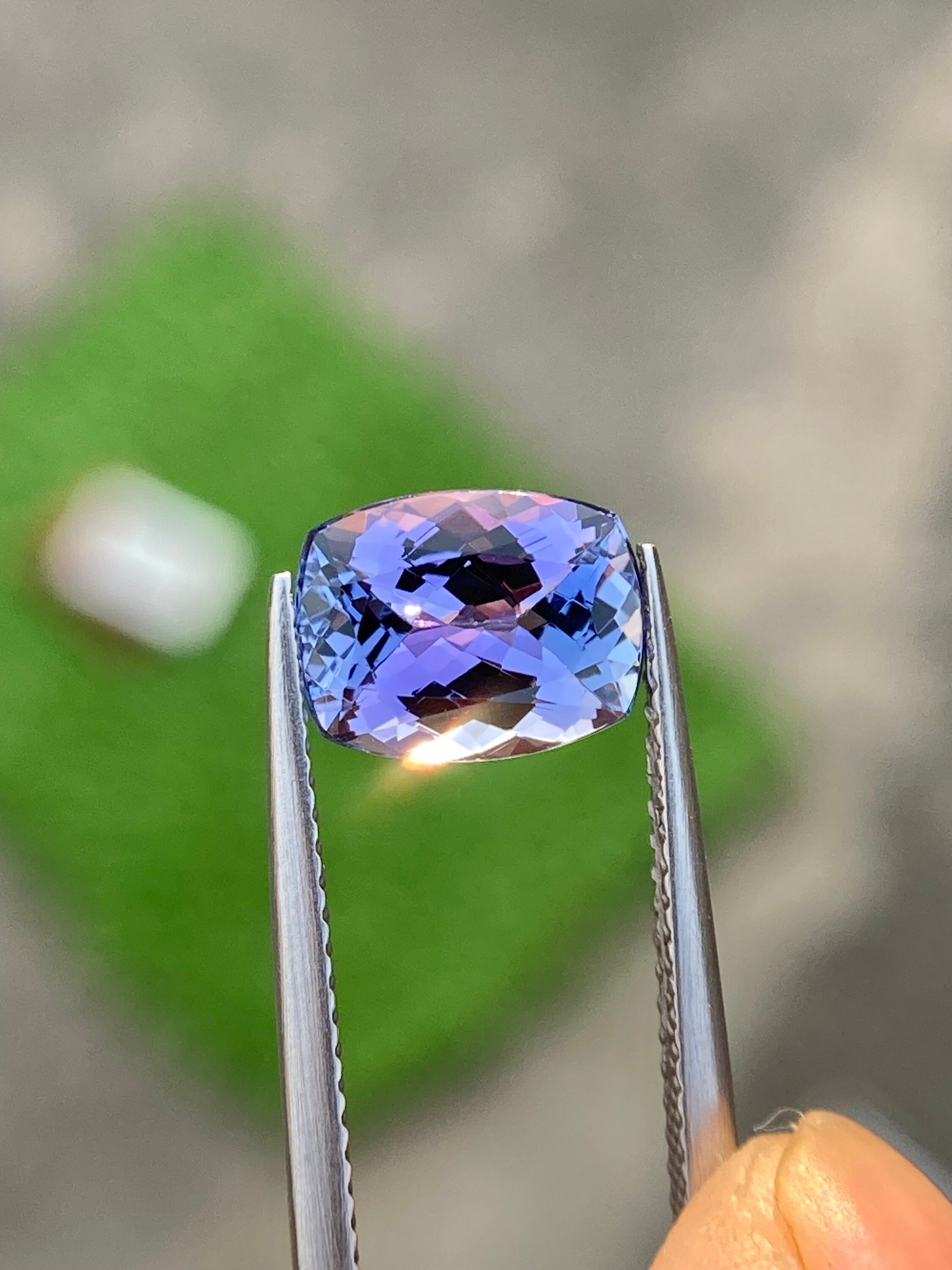 Natural Tanzanite Beautiful Mermaid Color Long Cushion - Etsy