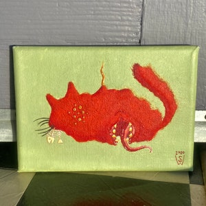 Don't Forget To Feed The Cat (Print)