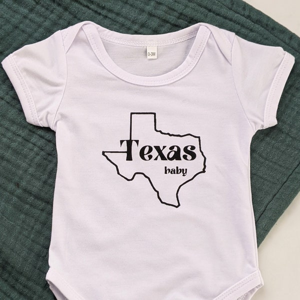 State Collection Infant Bodysuit | Custom Home State Baby Shower Gift | Pregnancy Announcment