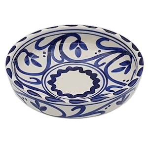 Spanish Tapas Bowl Dish 16 cm x 5 cm Traditional Handmade Spanish Ceramic Pottery