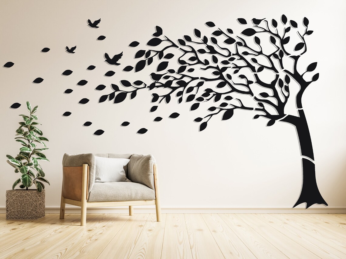 Tree Wood Wall Decor Tree Of Life Large Tree Wall Art Oak Etsy Nederland
