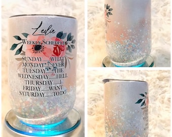 Wine STRAIGHT Tumbler SET WRAP sublimation waterslide funny wine quote