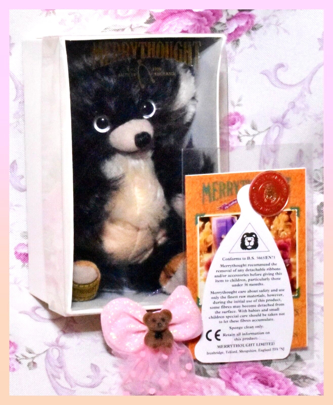 Merrythought Cheeky Bear - Etsy
