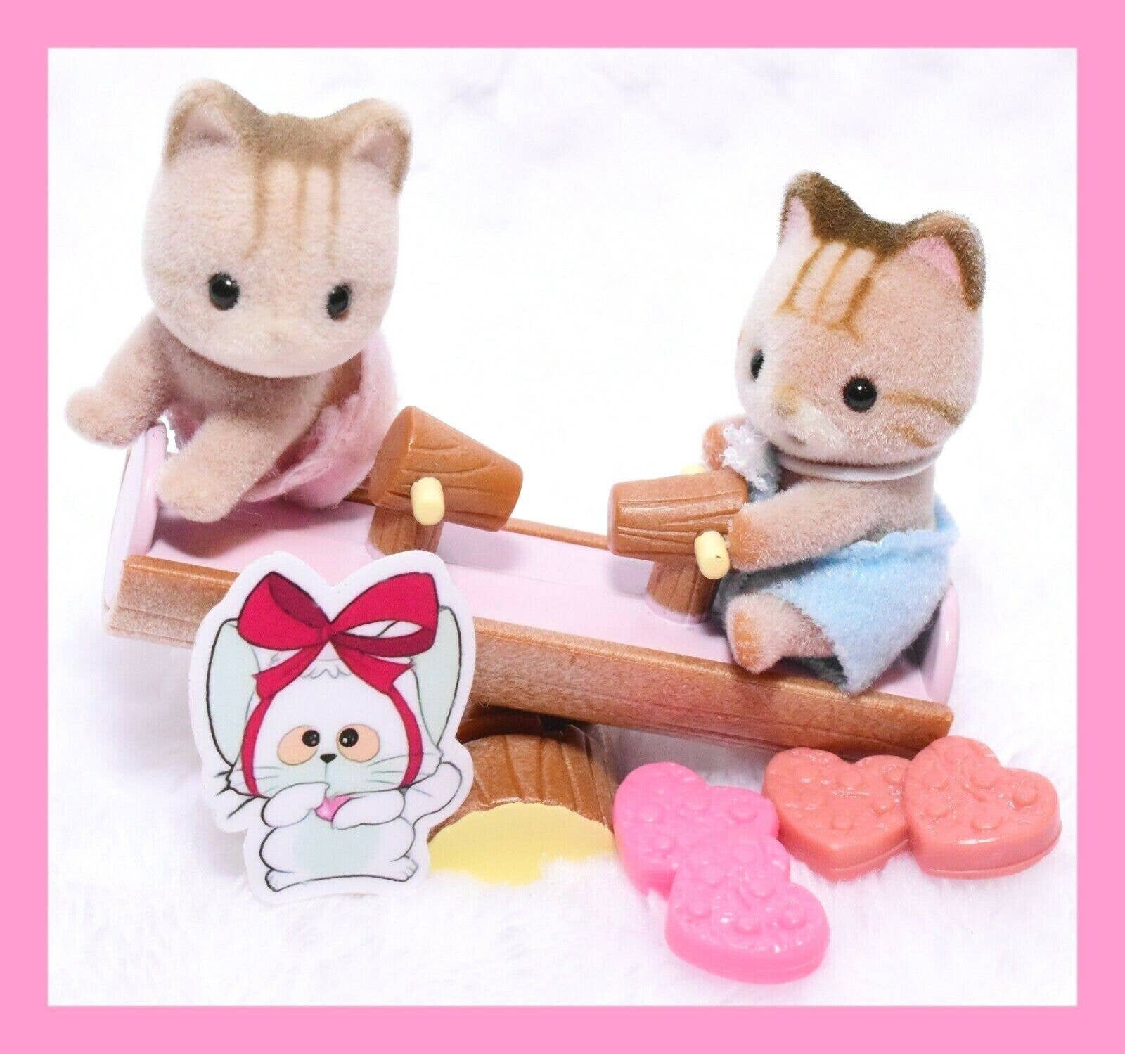 Calico critters sandy cat twins 2025