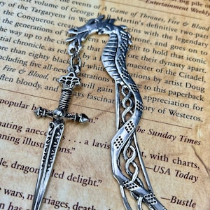 Dragon Sword Fantasy Bookmark