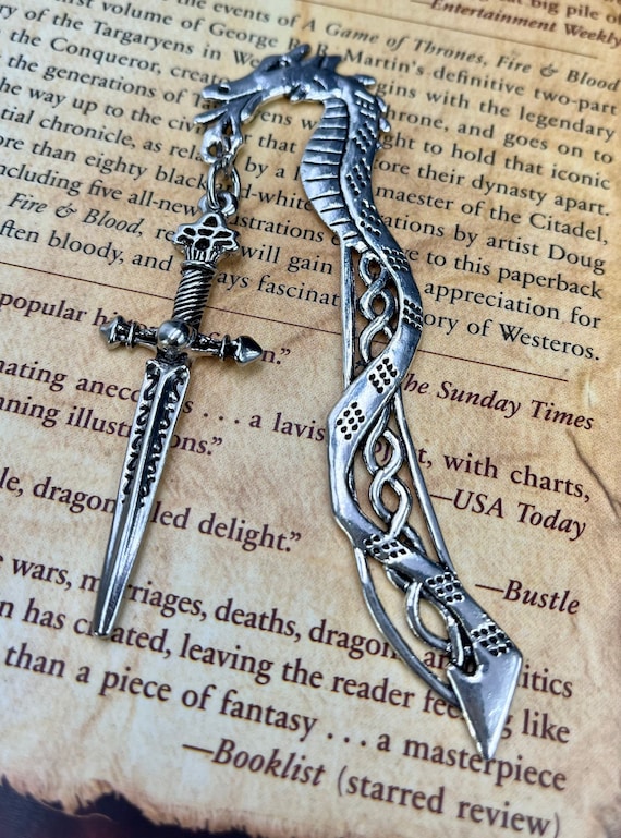 Dragon Sword Fantasy Bookmark