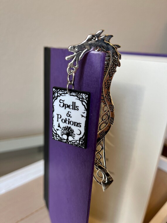 Dragon - Spells & Potions Witchy Fantasy Bookmark