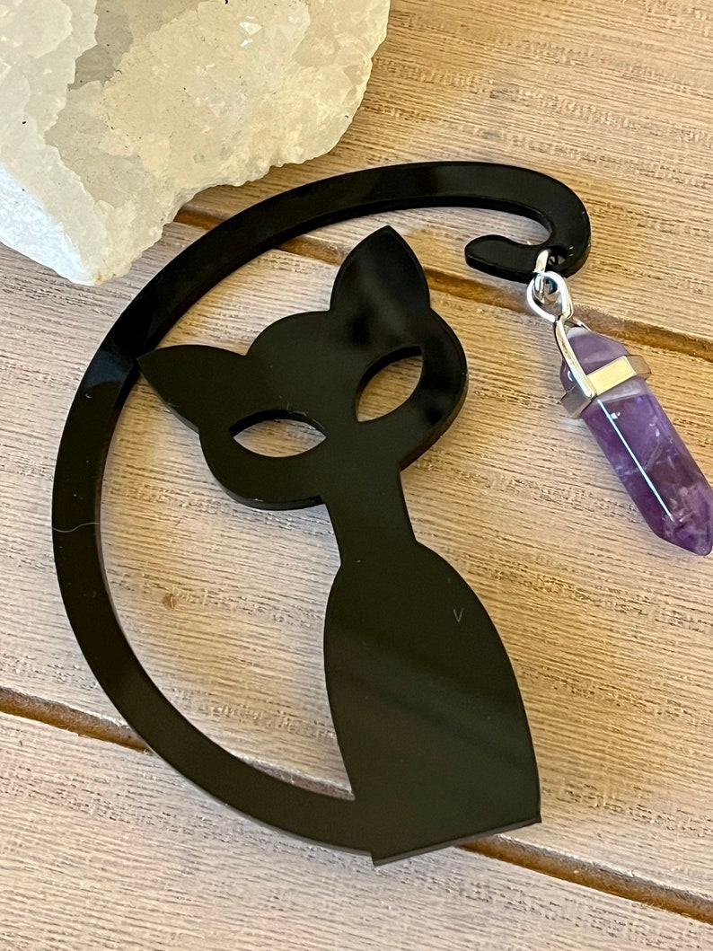 Atomic Kitty Cat Refrigerator Quartz, Rose Quartz, Obsidian