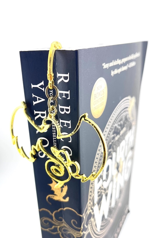 Gold Metal Dragon Bookmark / Book Hook / The Perfect Fantasy Readers Gift