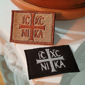 IC-XC NIKA - Embroidered Hook & Loop Patch