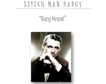 Cary Grant - Cross Stitch Pattern / Digital Download (PDF)