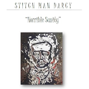 Horrible Sanity - Cross Stitch Pattern / Edgar Allan Poe / Digital Download (PDF)