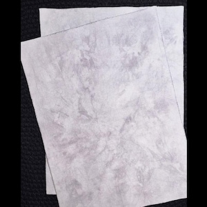 18 Count Aida Cloth: "Up In Smoke" - Grey Hand Dyed Cross Stitch Fabric (19x14)