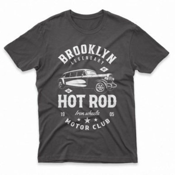 LA Vintage Hot Rod - Hot Rod T Shirt Design - Instant Download