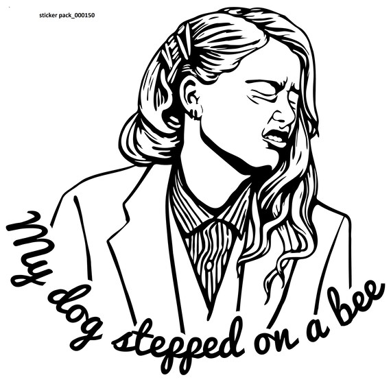 Amber Heard Sticker 