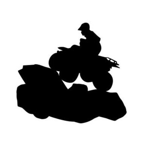 VTT escalade rochers PNG Design - téléchargement immédiat