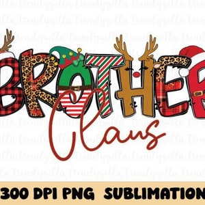 Bruder Claus Weihnachten PNG - Instant Download