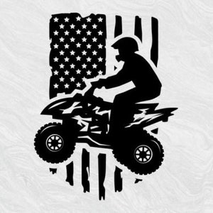Drapeau des États-Unis VTT drapeau américain - téléchargement immédiat SVG PNG Eps Jpg
