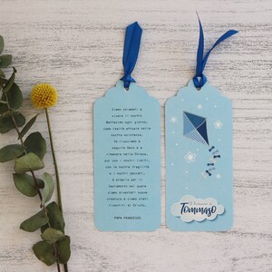 SEGNAPOSTO8 AQUILONE CARTONCINO - personalizzato, Matrimonio, Nascita, ricordo, design, grafica, tema, Battesimo, gadget