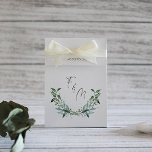PORTACONFETTI5 GHIRLANDA CARTONCINO - personalizzato, Matrimonio, nascita, ricordo, design, grafica, tema, Battesimo, gadget