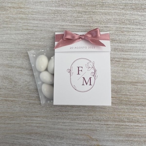 PORTACONFETTI13 MATRIMONIO CARTONCINO - personalizzato, Matrimonio, nascita, ricordo, design, grafica, tema, Battesimo, gadget