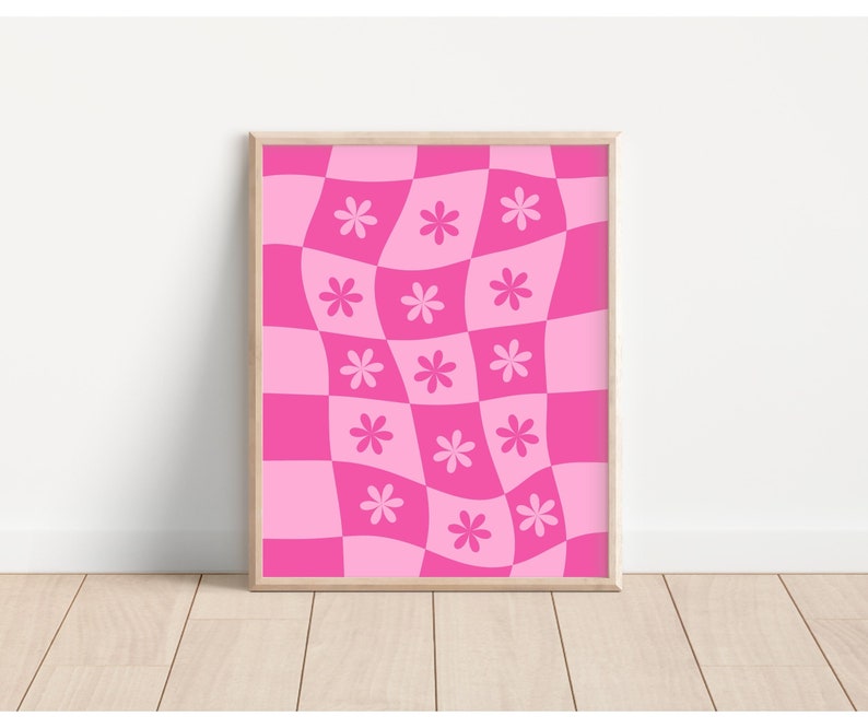 Pink Preppy Wall Collage, Set of 3 Art Prints, Y2k Room Decor, Trendy Wall Collage Kit