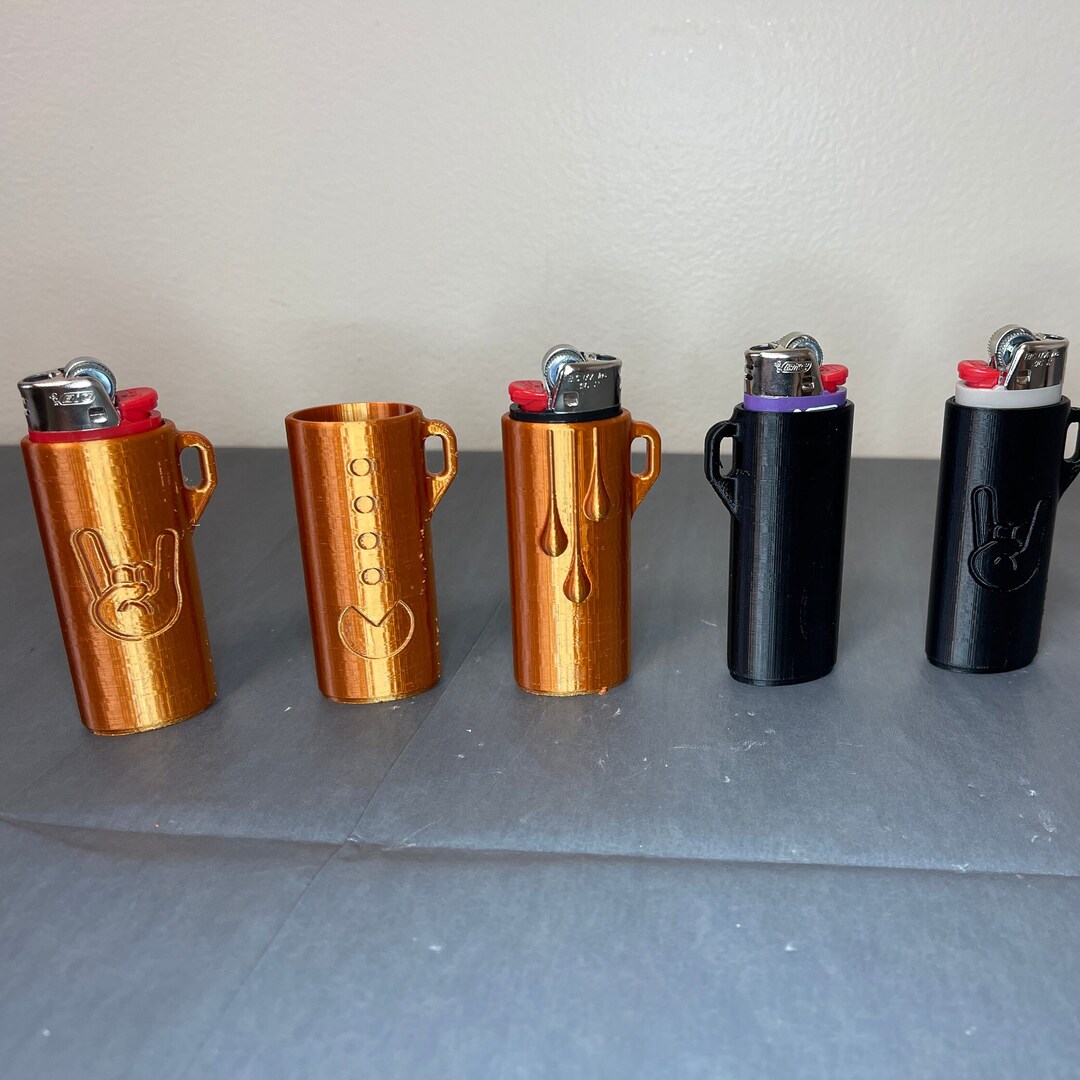 Lighter Sleeve for BIC Lighters Set of 5 Etsy