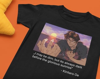 Golden Boy Kintaro Oe Quote Anime Gift Gaming Shirt Etsy