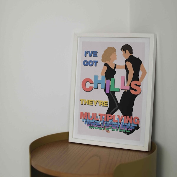 Grease Art Etsy UK