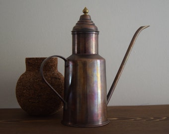 Copper Vintage Olive Oil Cruet | Handmade Copper Oil Dispenser
