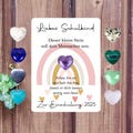 Schoolchild 2025 - Lucky charm - Gift for school enrollment - Back to school - School cone filling for school introduction - Lucky stone - Encouragement product logo