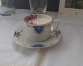 PORCELAIN CANDLE with Damascus roses and salt crystals with the perfume of Grasse