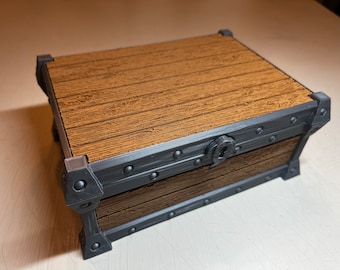 Deluxe Two Color Treasure Chest Storage for Tiny Epic Dungeons