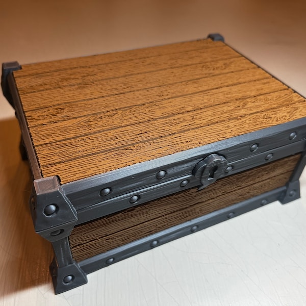 Deluxe Two Color Treasure Chest Storage for Tiny Epic Dungeons