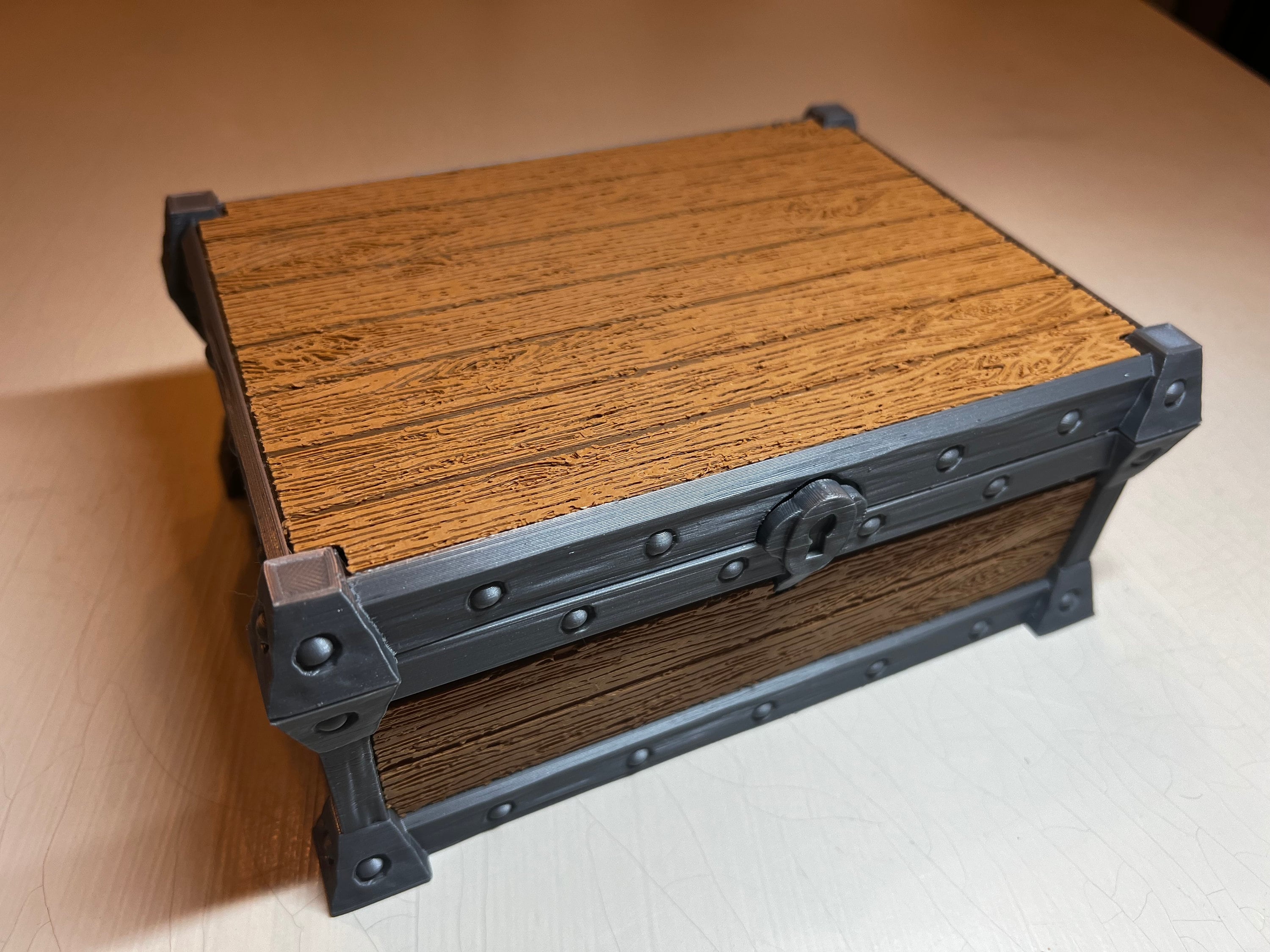 Deluxe Two Color Treasure Chest Storage for Tiny Epic Dungeons