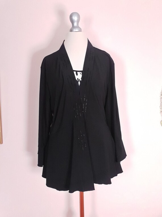 Black cardigan size 20 discount