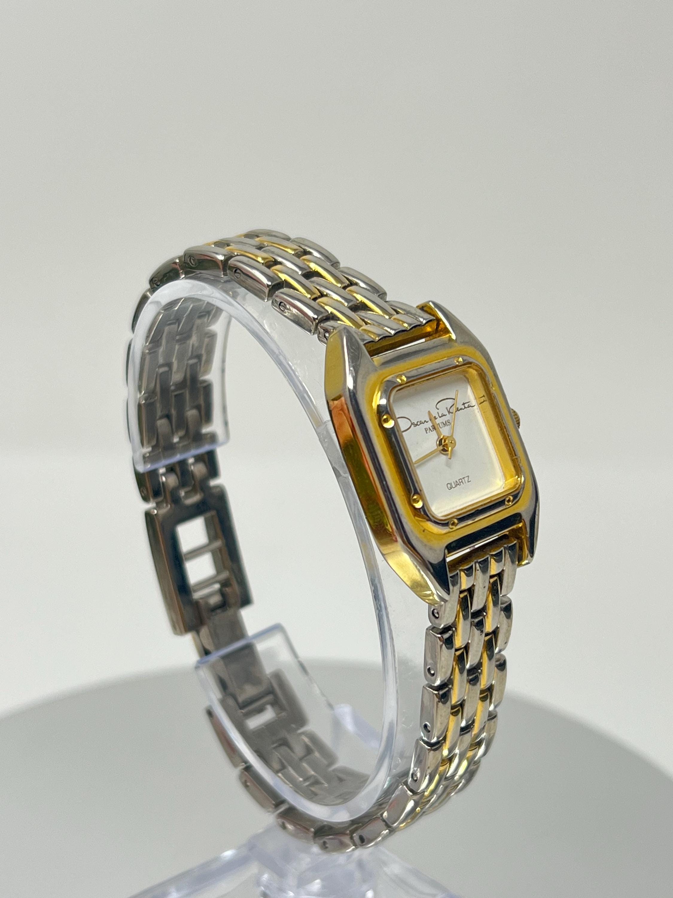 Oscar De La Renta Watch Women Silver Tone New Swiss Movement Oscar De Renta Watch - Etsy main image 4