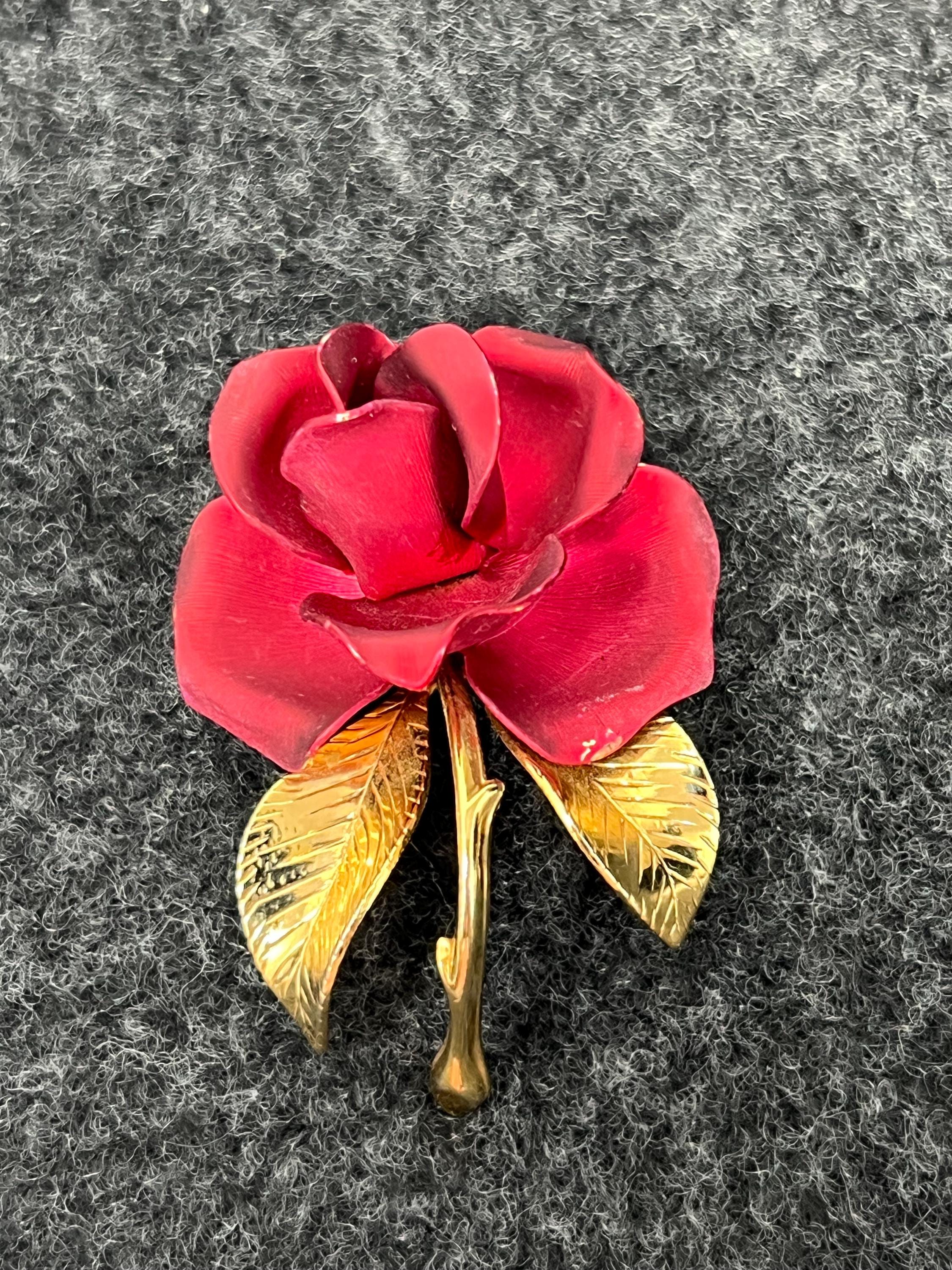 Cerrito Rose Brooch - Etsy