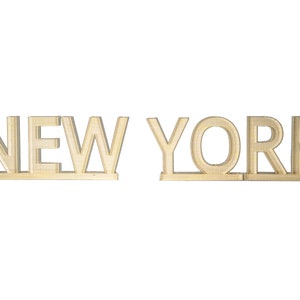 New York City 3D Schild - Farboptionen - Personalisierte benutzerdefinierte Geschenke für ihn, sie, Geburtstag, beste Freundin, Einweihungsvater