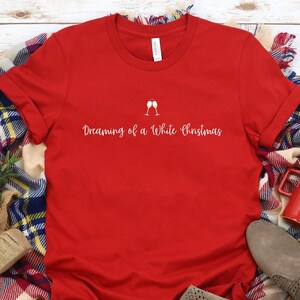 Chemise de Noël, Chemise de Noël drôle, Chemise de vin, Chemises de famille de Noël, Pull de Noël drôle, Chemise de Noël pour femmes, Unisexe, Vacances