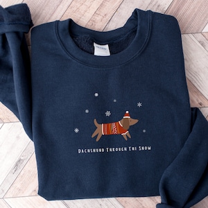 CHRISTMAS Sweatshirt | Christmas Shirt | Dog Shirt | Christmas Family Matching Shirt | Women | Happy Holidays | Unisex Heavy Blend Crewneck