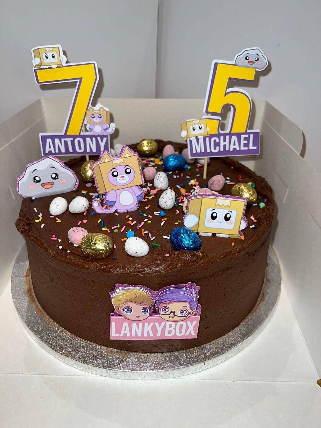 Lankybox Cake Topper Set Etsy Ireland lankybox-cake-topper-set-etsy-ireland