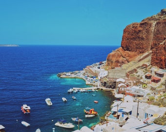 Santorini, Greece Framed Fine Art Photography Print